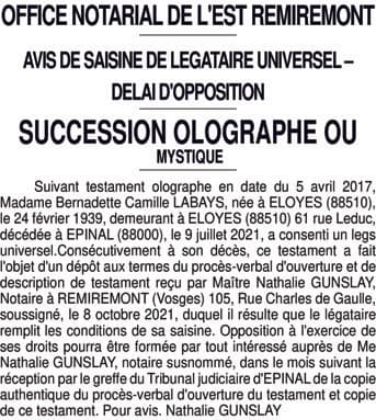 Contenu publication