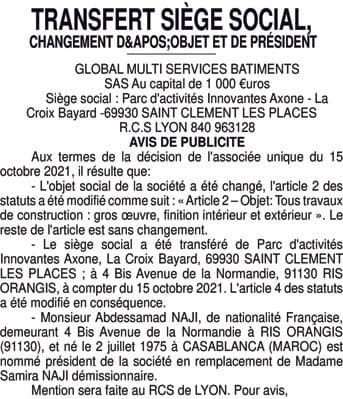 Contenu publication