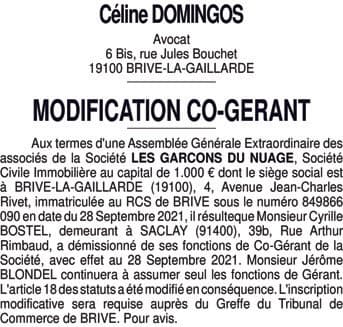 Contenu publication