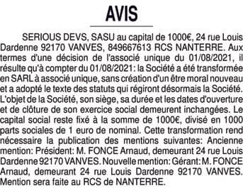 Contenu publication