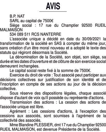 Contenu publication