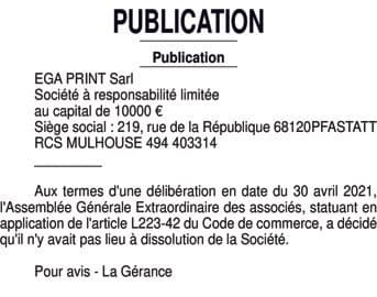 Contenu publication