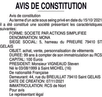 Contenu publication