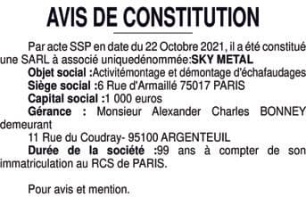 Contenu publication