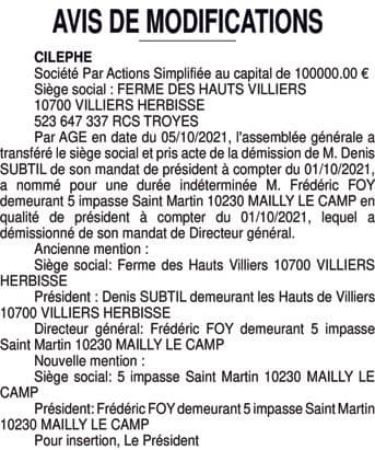 Contenu publication