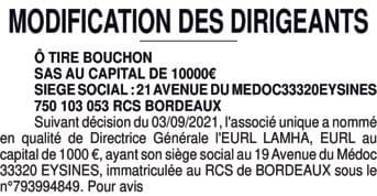 Contenu publication