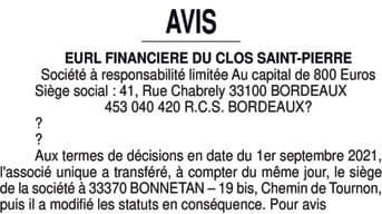Contenu publication