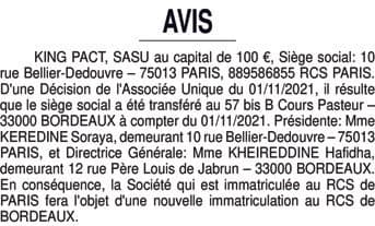 Contenu publication