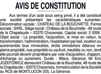 Contenu publication