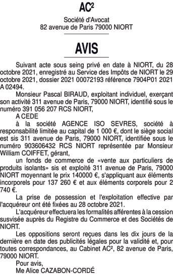 Contenu publication