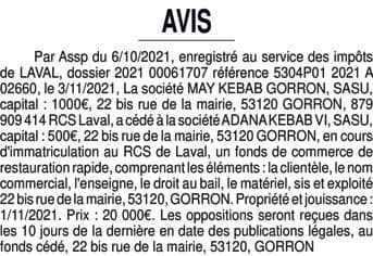 Contenu publication