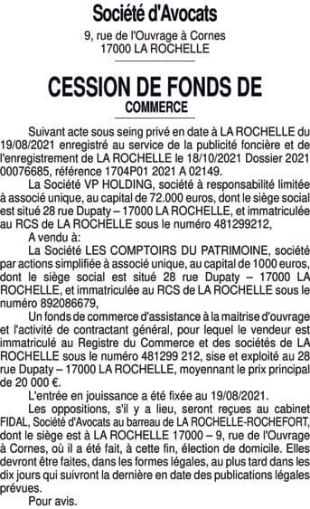 Contenu publication