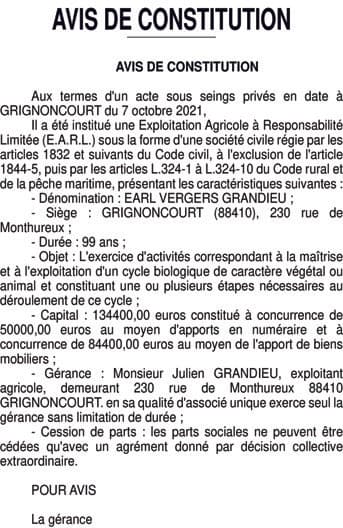 Contenu publication