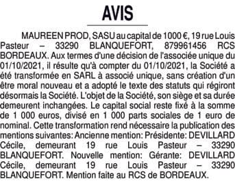 Contenu publication