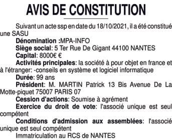 Contenu publication