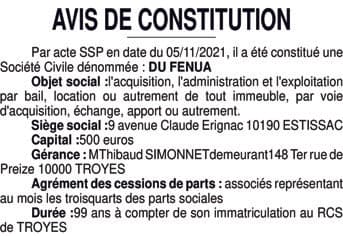 Contenu publication