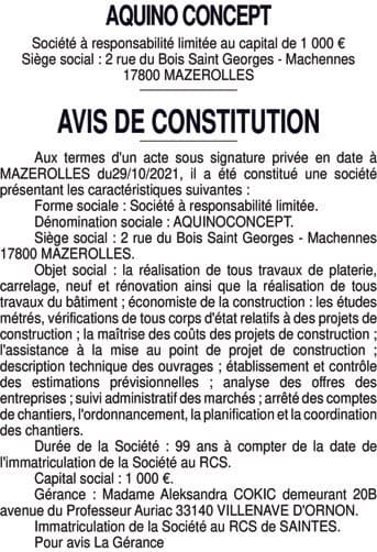 Contenu publication