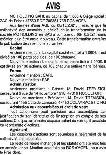 Contenu publication
