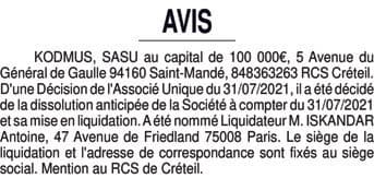 Contenu publication
