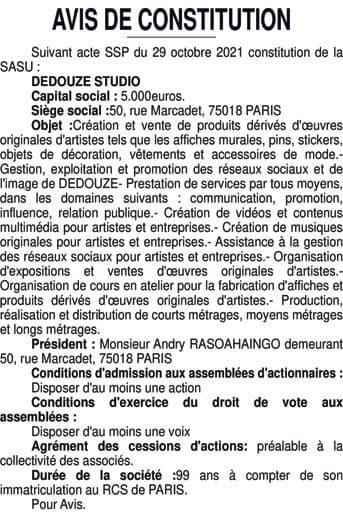 Contenu publication
