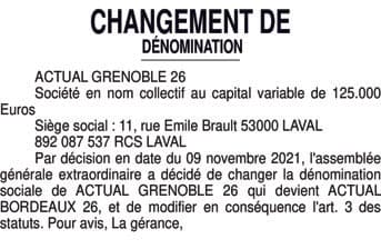 Contenu publication