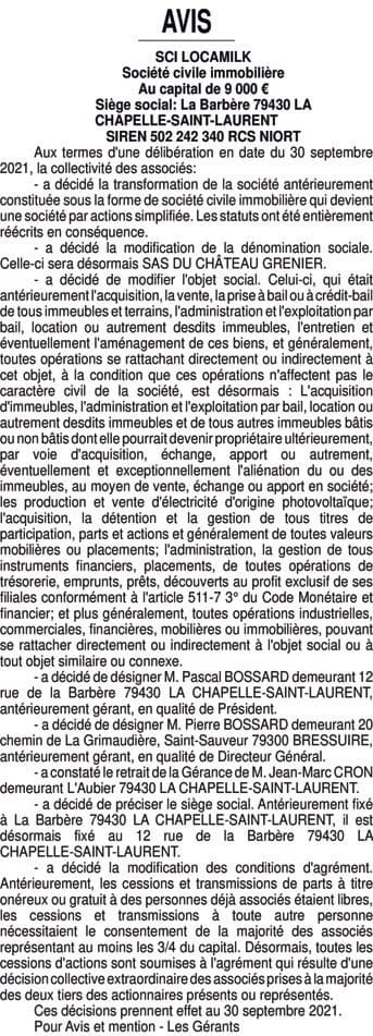 Contenu publication