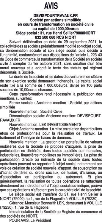 Contenu publication
