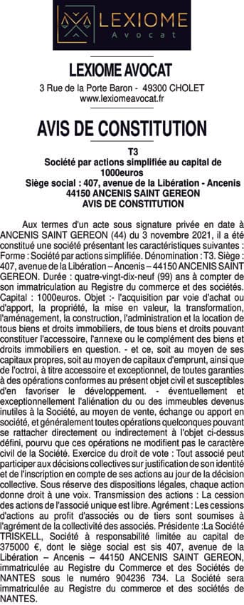 Contenu publication