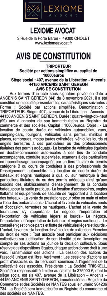 Contenu publication