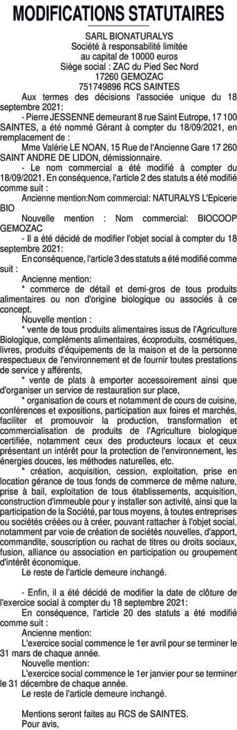 Contenu publication