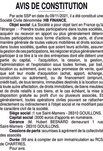 Contenu publication