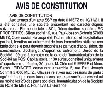 Contenu publication