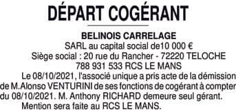 Contenu publication