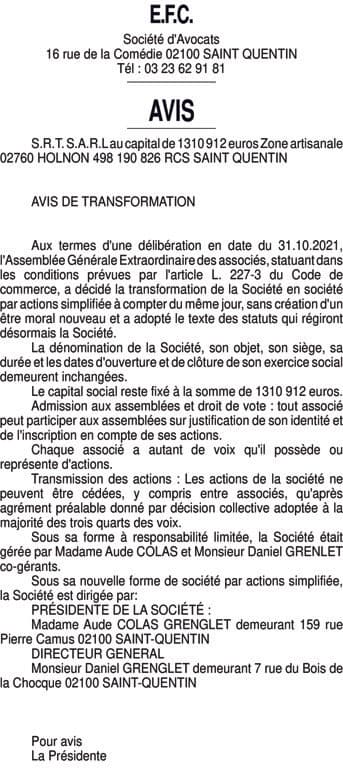 Contenu publication