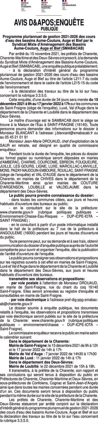 Contenu publication