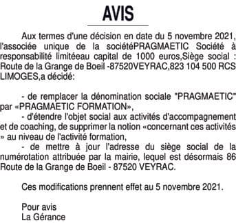 Contenu publication