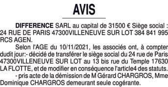 Contenu publication