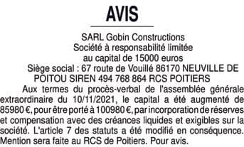 Contenu publication