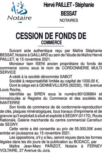 Contenu publication
