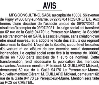 Contenu publication