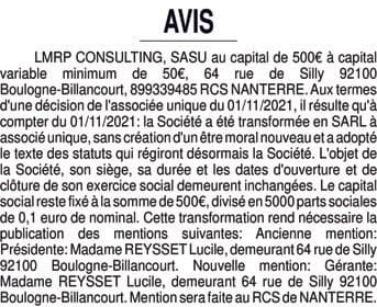 Contenu publication