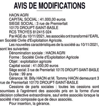 Contenu publication