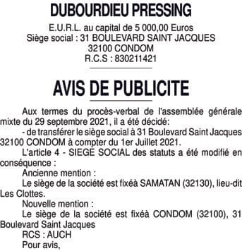 Contenu publication