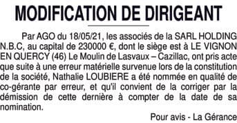 Contenu publication