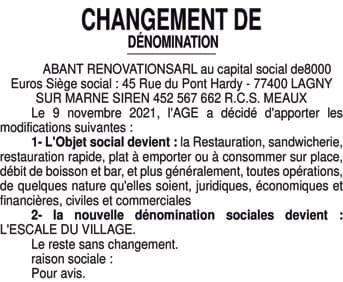 Contenu publication