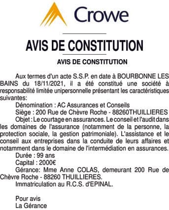 Contenu publication