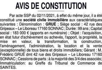Contenu publication