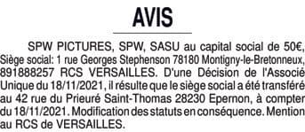 Contenu publication