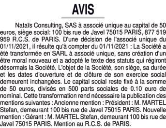 Contenu publication