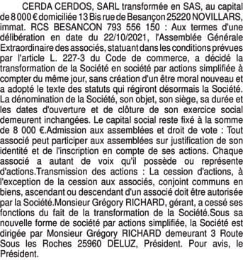 Contenu publication